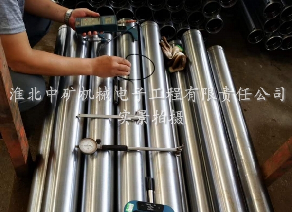 27SiMn無縫調質鋼管.鍍鉻活柱每根測鉻厚度.